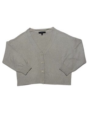Vero Moda Light Cream V-Neck Button Cardigan
